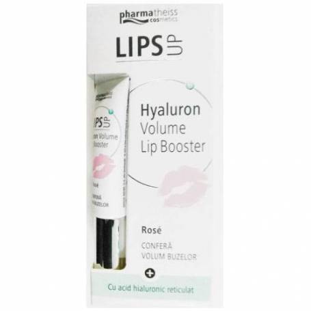 LIPS UP ROSE BALSAM DE BUZE VOLUM 7ml, Zdrovit