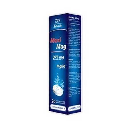 MaxiMag 375 mg 20cpr efervescente, Zdrovit