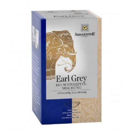 Ceai negru earl grey 18pl eco-bio, sonnentor