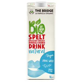 Lapte vegetal de grau spelta 1l eco-bio - the bridge
