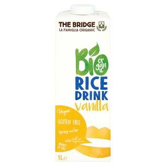 Lapte vegetal de orez cu vanilie 1l eco-bio - the bridge