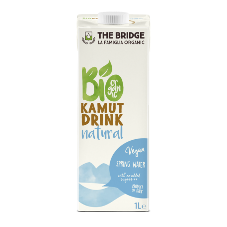 Lapte vegetal de grau khorasan KAMUT 1l ECO-BIO - The Bridge