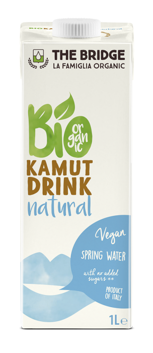 Lapte vegetal de grau khorasan kamut 1l eco-bio - the bridge
