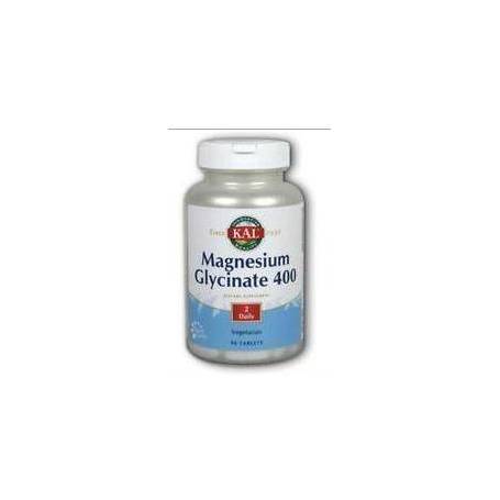 Magnesium Glycinate 400mg 60cps Kal, Secom