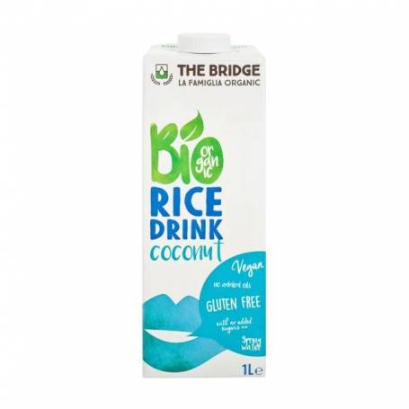 Lapte vegetal de orez cu cocos 1l ECO-BIO - The Bridge