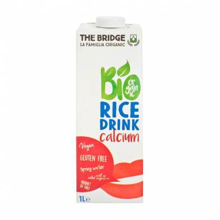 Lapte vegetal de orez cu calciu 1l ECO-BIO - The Bridge