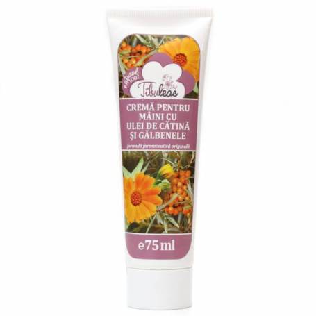 CREMA PENTRU MAINI CU ULEI CATINA GALBENELE 75ml, Tibuleac