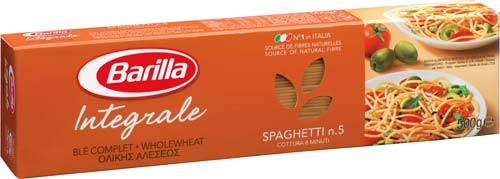 Spaghetti integrale grau dur 500g - barilla