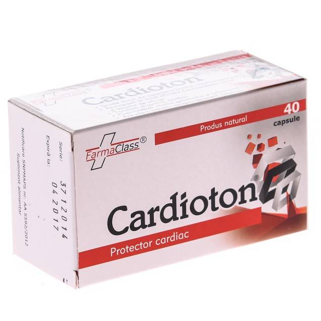 Cardioton 40cps, farmaclass