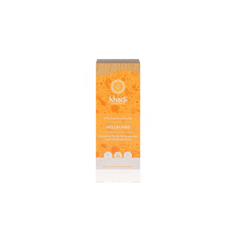 Henna Blond Deschis - Vopsea de par naturala - Khadi