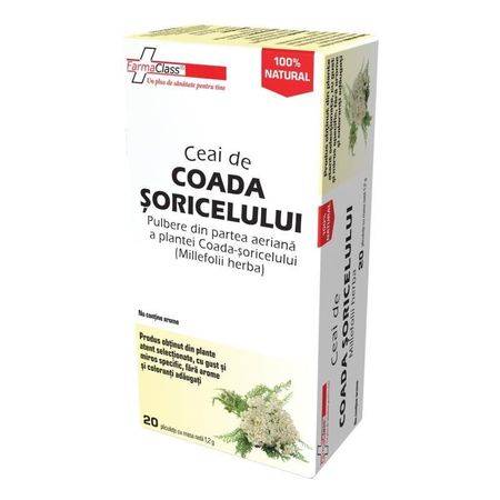 Ceai de coada soricelului 20pl, farmaclass