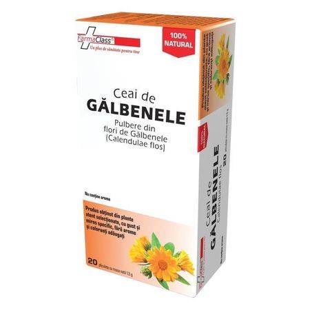 Ceai de galbenele 20pl, farmaclass