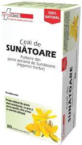 Ceai de sunatoare 20pl, farmaclass