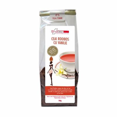 CEAI ROOIBOS CU VANILIE 50g, FARMACLASS