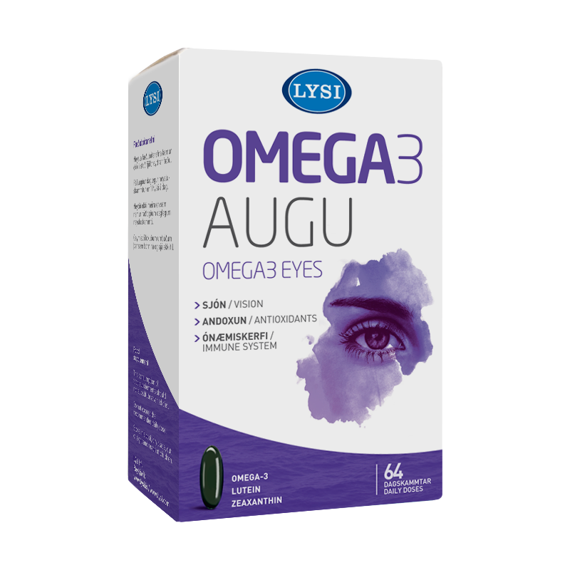 OMEGA-3 Ochi Sanatosi 64cps - Lysi