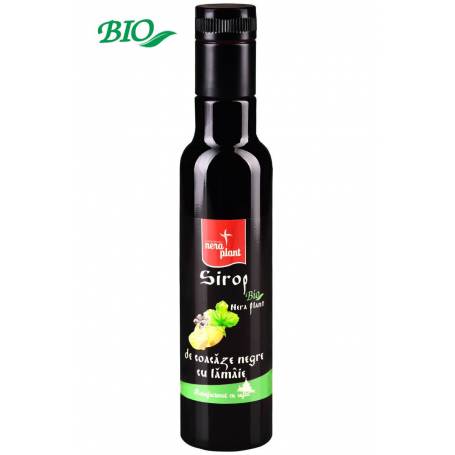 Sirop de coacaze negre cu lamaie 250ml - Nera Plant