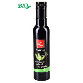 Sirop din muguri de brad cu ghimbir, 250ml - Nera Plant