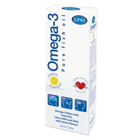 OMEGA 3 cu lamaie 240ml - LYSI