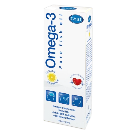 OMEGA 3 cu lamaie 240ml - LYSI