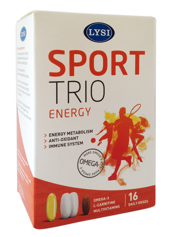 Sport trio 16 doze lysi