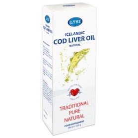 ULEI DIN FICAT DE COD natural - 240ml - LYSI