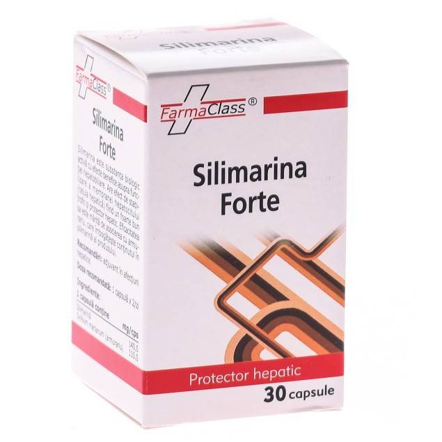 Silimarina forte 30cps, farmaclass