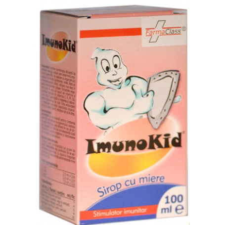 SIROP IMUNOKID CU MIERE 100ml, FARMACLASS