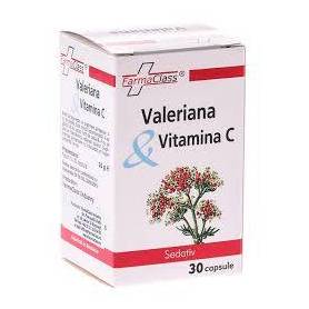 VALERIANA SI VITAMINA C 30cps, FARMACLASS