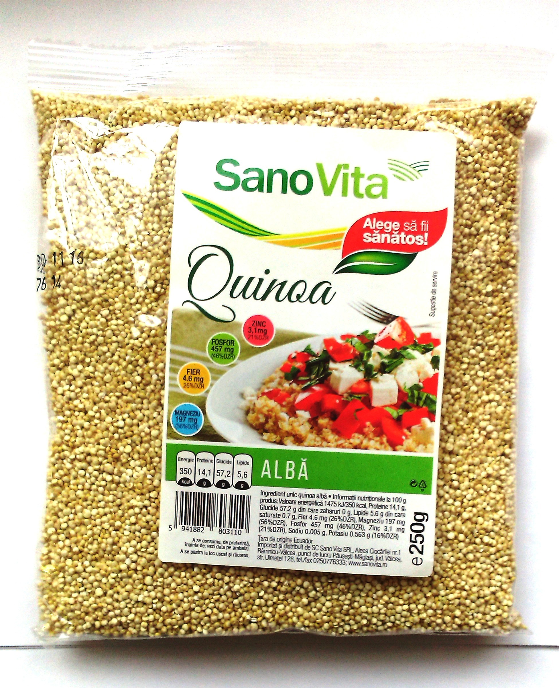 Quinoa alba 250g - sanovita
