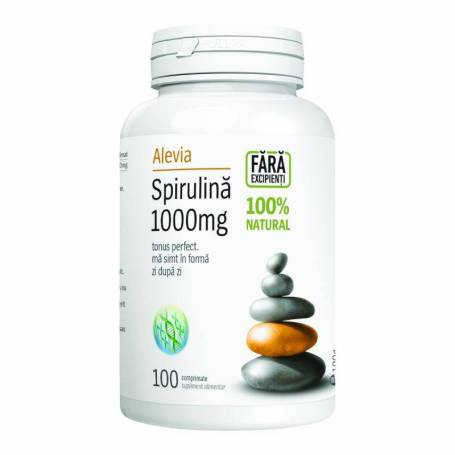 Spirulina 1000mg 100cpr, Alevia