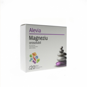 Magneziu orosolubil 20pl, Alevia