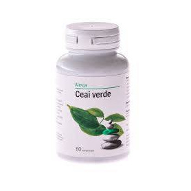 Ceai verde 60cpr, Alevia