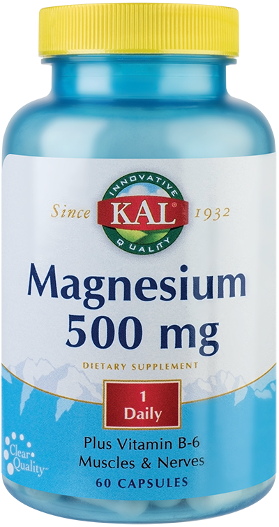 Magneziu - magnesium 500mg 60cps - kal - secom