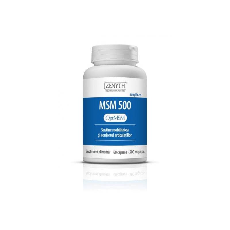 MSM 500mg 60cps - Zenyth