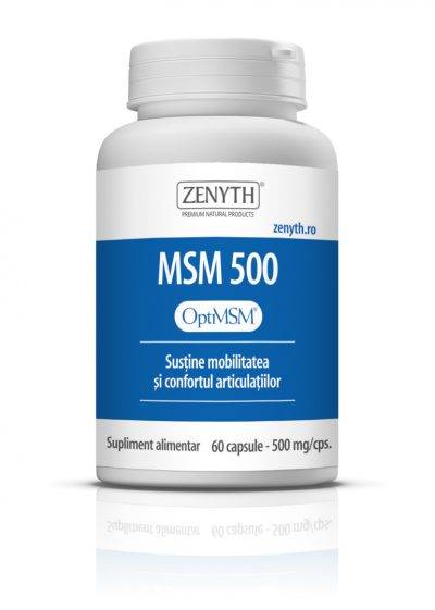 Msm 500mg 60cps - zenyth