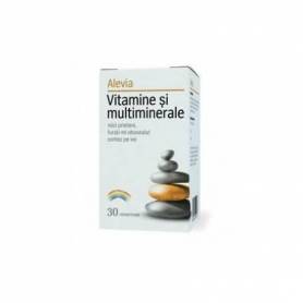 Vitamine si multiminerale 30cps, Alevia