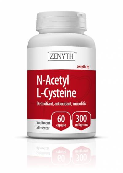 N-acetyl l-cysteine 300mg 60cps - zenyth