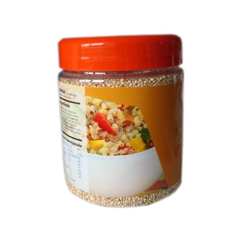Quinoa alba 400g borcan-pet - PRONAT