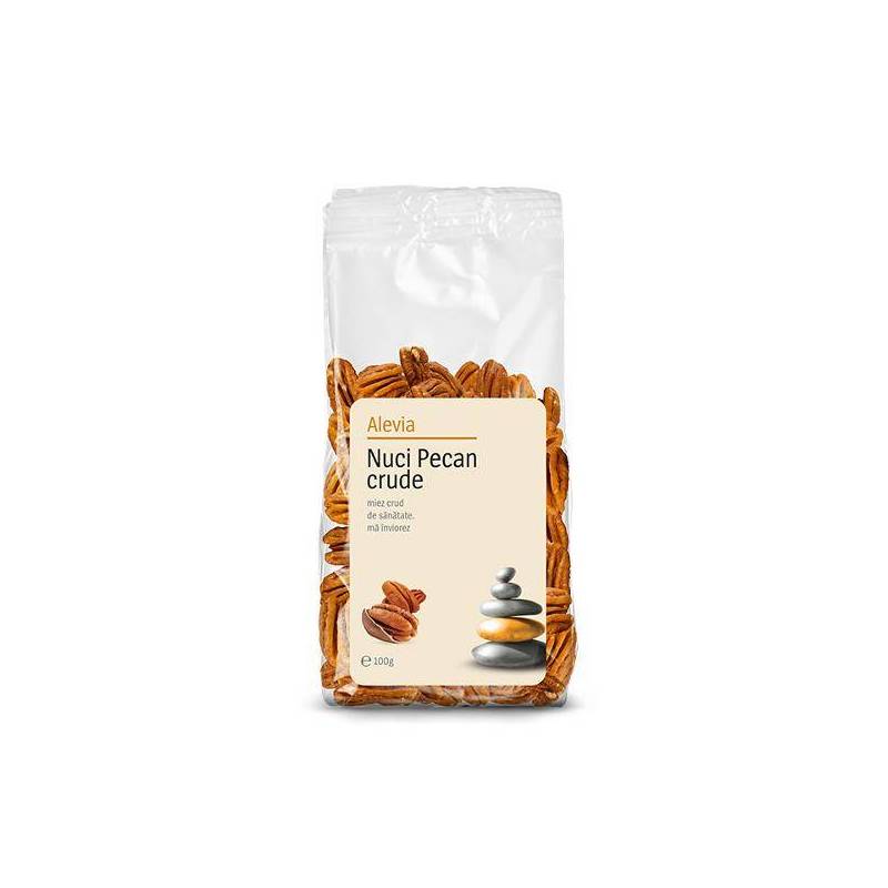 Nuci pecan crude 100g, Alevia
