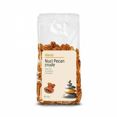 Nuci pecan crude 100g, Alevia