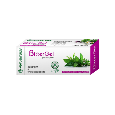 BitterGel - Gel tinctura suedeza si Ag 20ml - Vivanatura