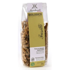 Fusilli din hrisca fara gluten, eco-bio, 250g - Marchesato