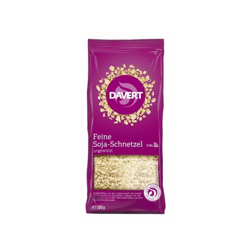 Fulgi de soia fini, eco-bio, 200g - DAVERT