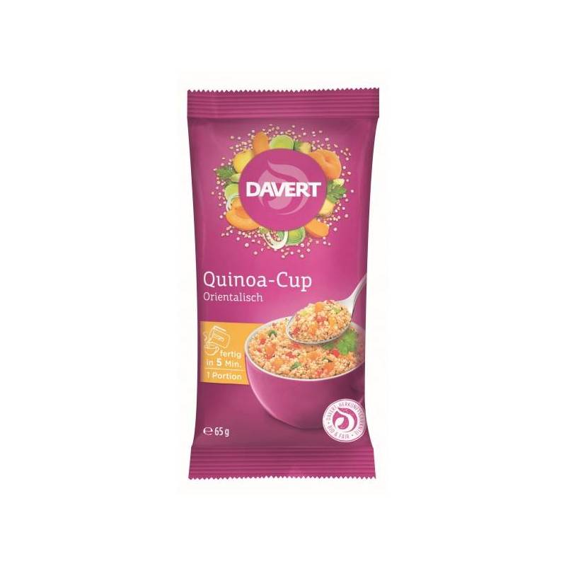 Quinoa cup oriental-style, eco-bio, 65g - DAVERT