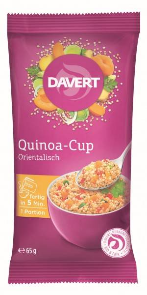 Quinoa cup oriental-style, eco-bio, 65g - davert