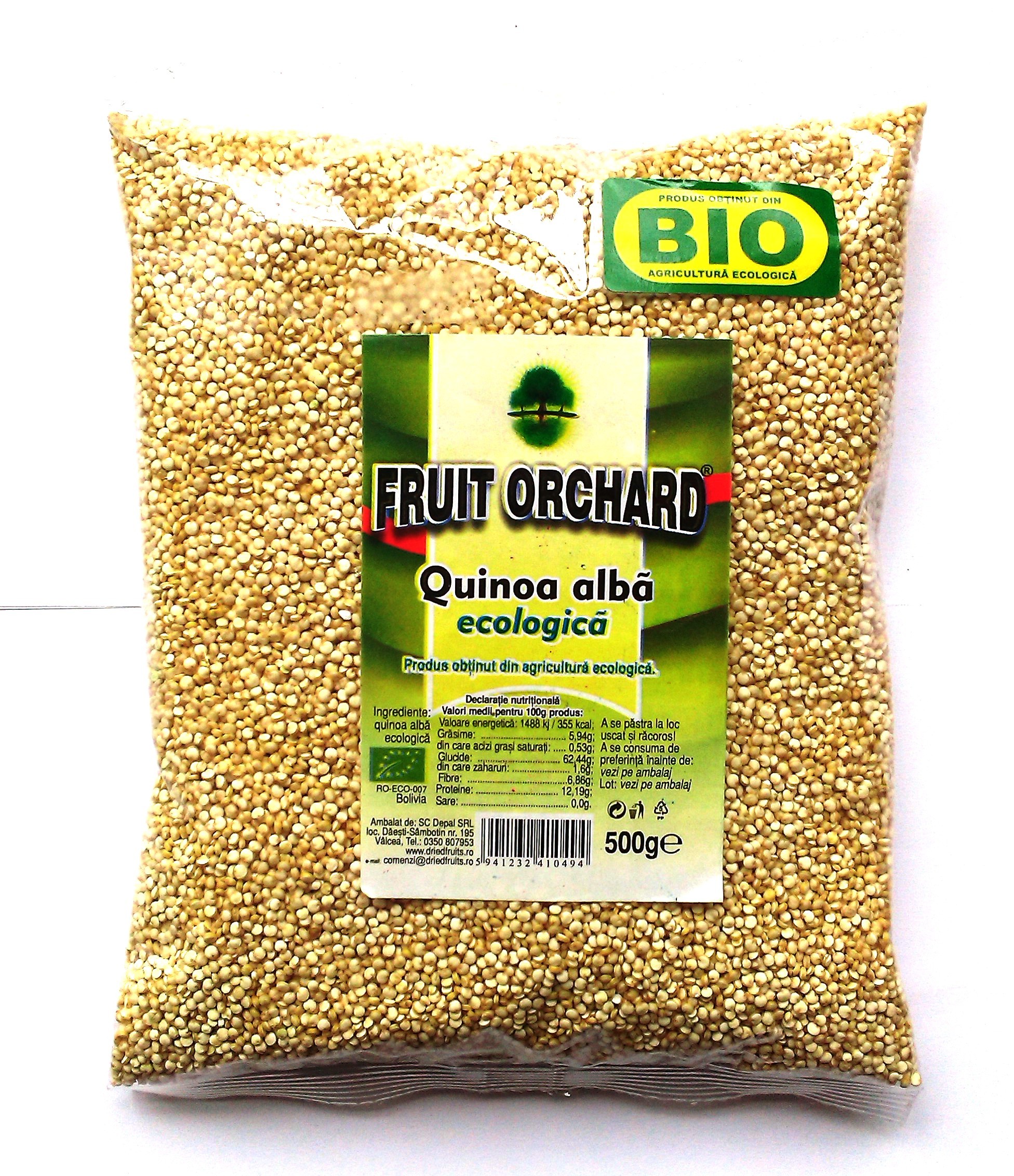 Quinoa alba 500g eco-bio - fruit orchard