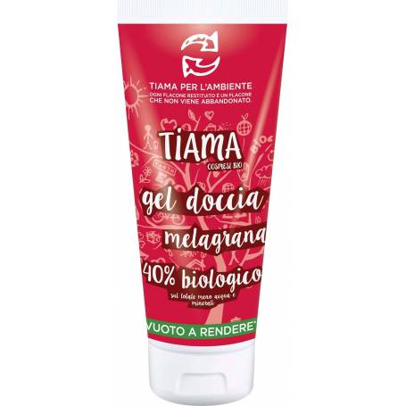 Gel de dus cu rodie, eco-bio, 200ml - Tiama