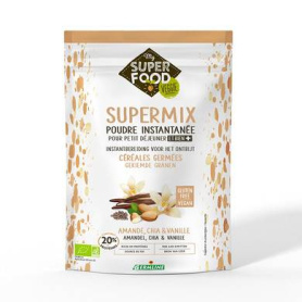 Supermix pentru micul dejun cu migdale, chia si vanilie, eco-bio, 350 g, Germline
