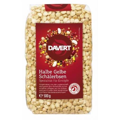 Mazare galbena, eco-bio, 500g - DAVERT