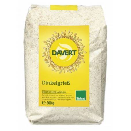 Gris din spelta, eco-bio, Bioland, 500g - DAVERT